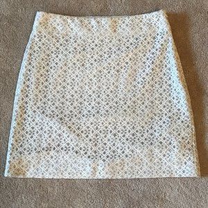 LOFT Lace A-Line Skirt